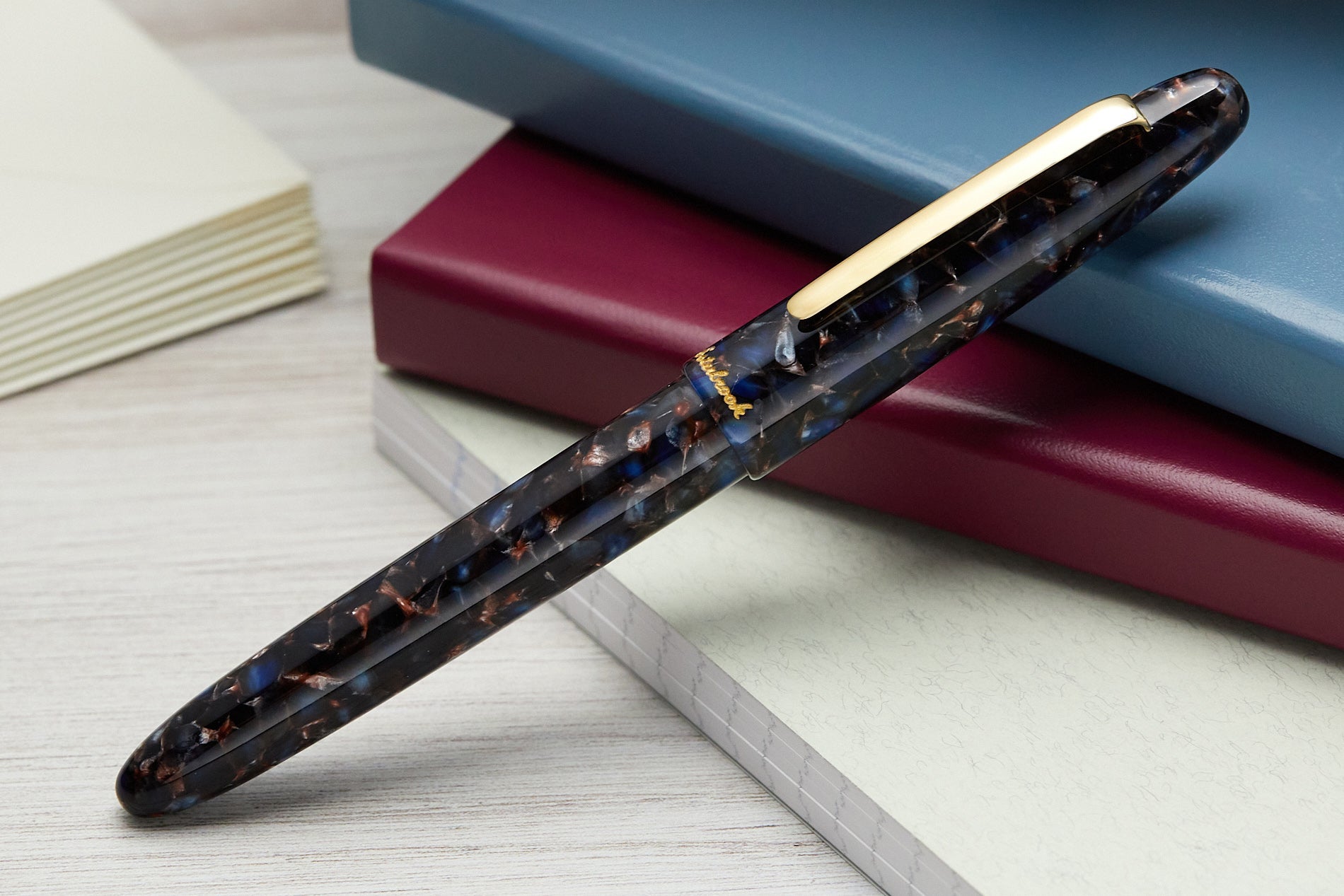 Esterbrook Estie Fountain Pen Gift Set - Nouveau Bleu/Gold