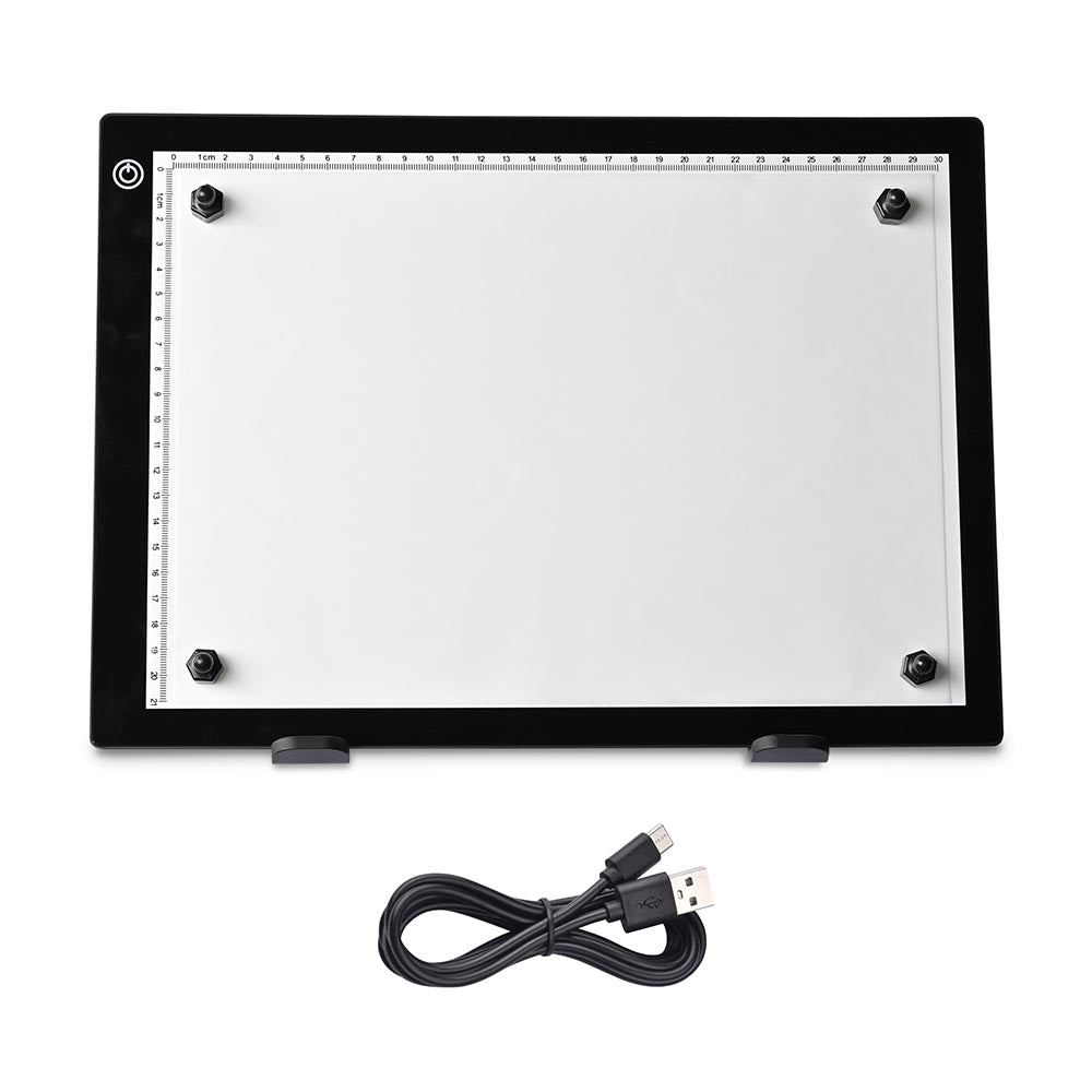 Yescom LED Tracing Stencil Board 14in A4 Adjustable Brightness