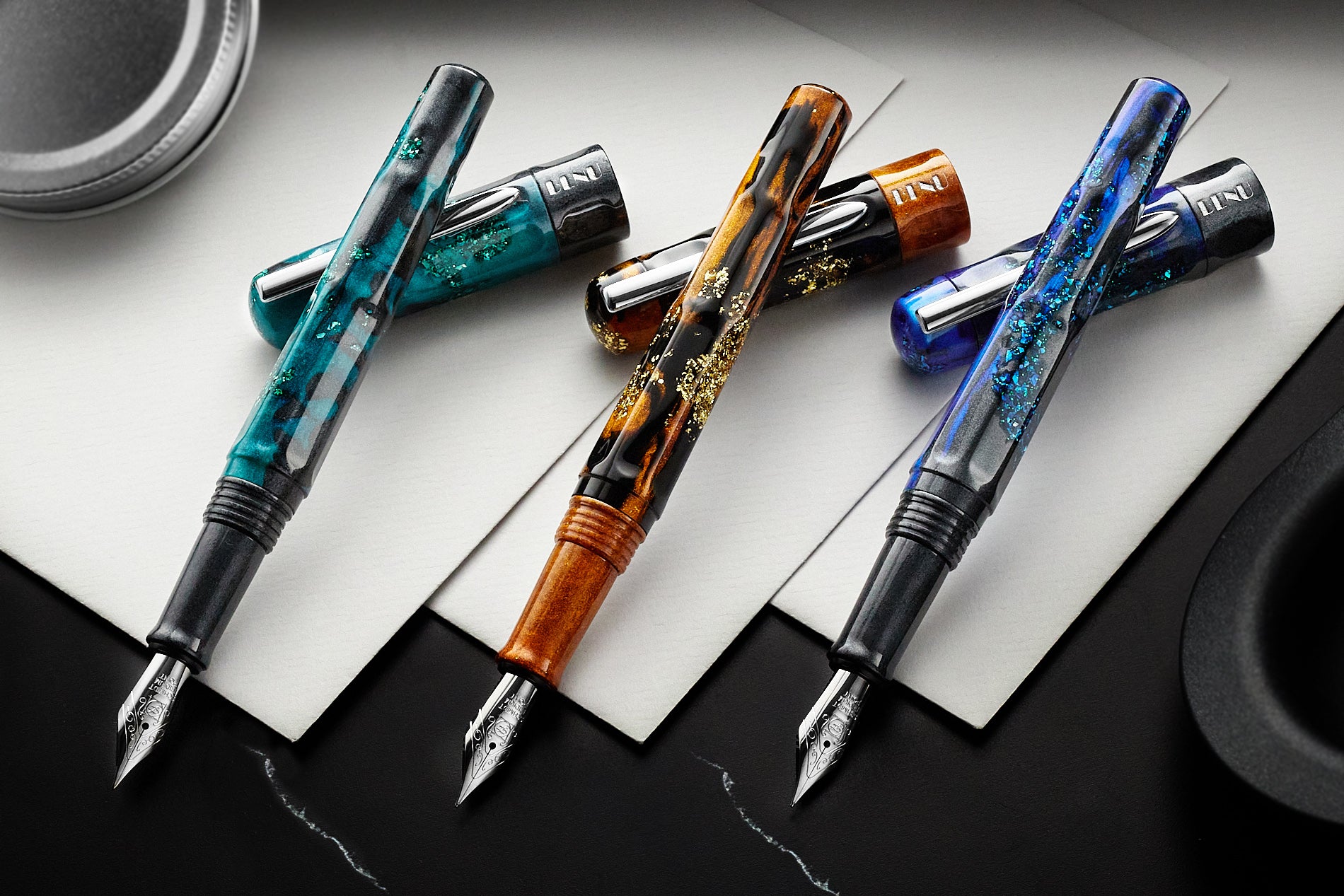 BENU Talisman Fountain Pen - Tiger's Eye