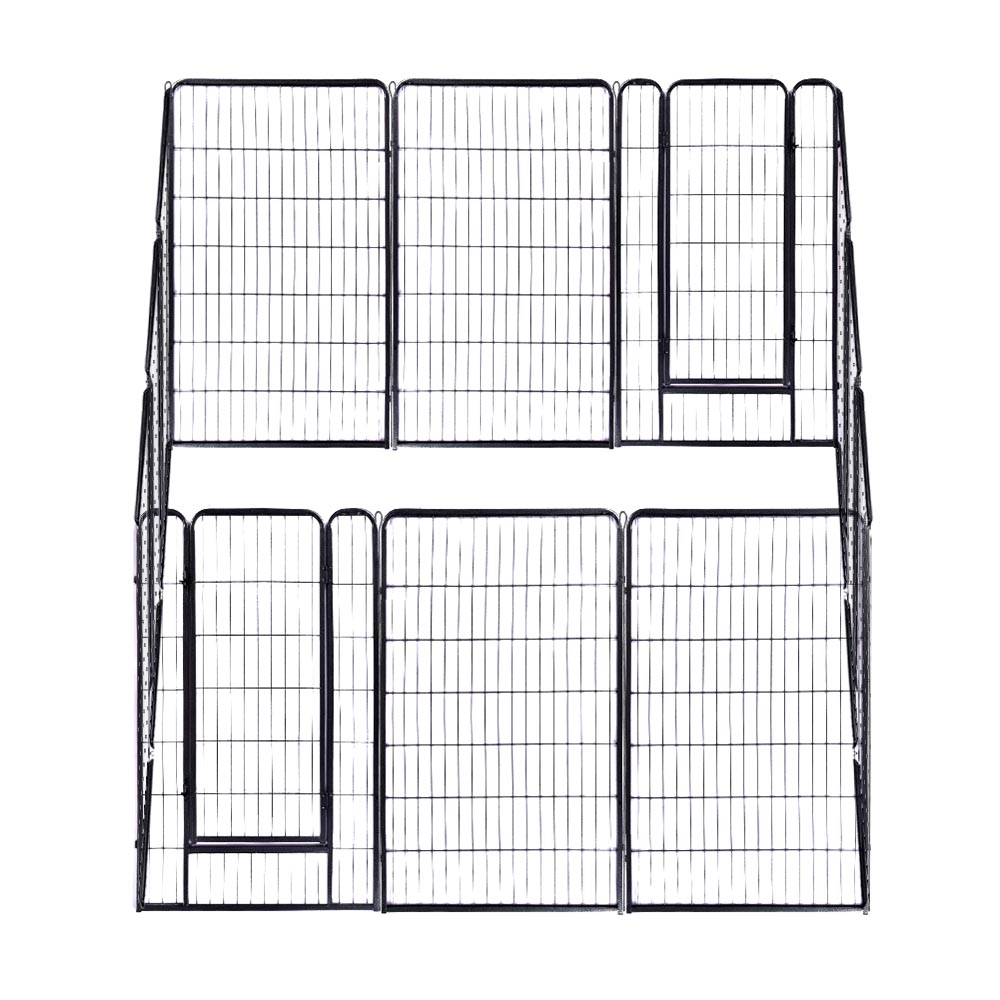 Yescom Heavy Duty Dog Playpen 47 Tall 12-Panel Puppy Pen Metal