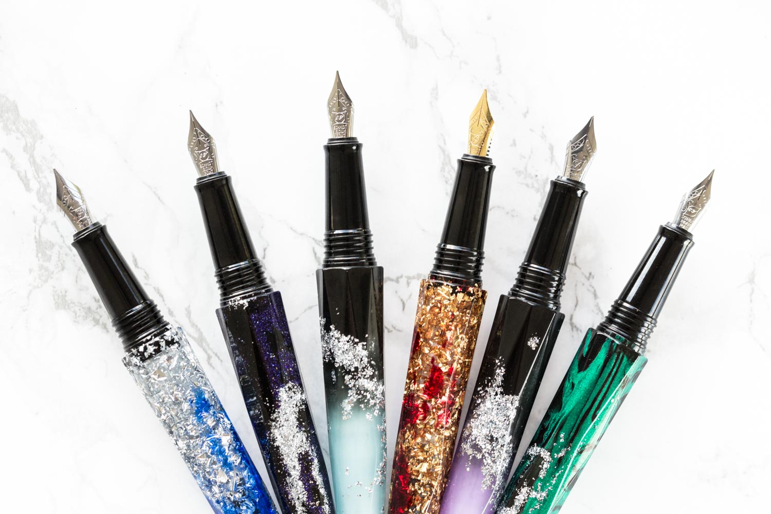 BENU Briolette Fountain Pen - Luminous Orchid