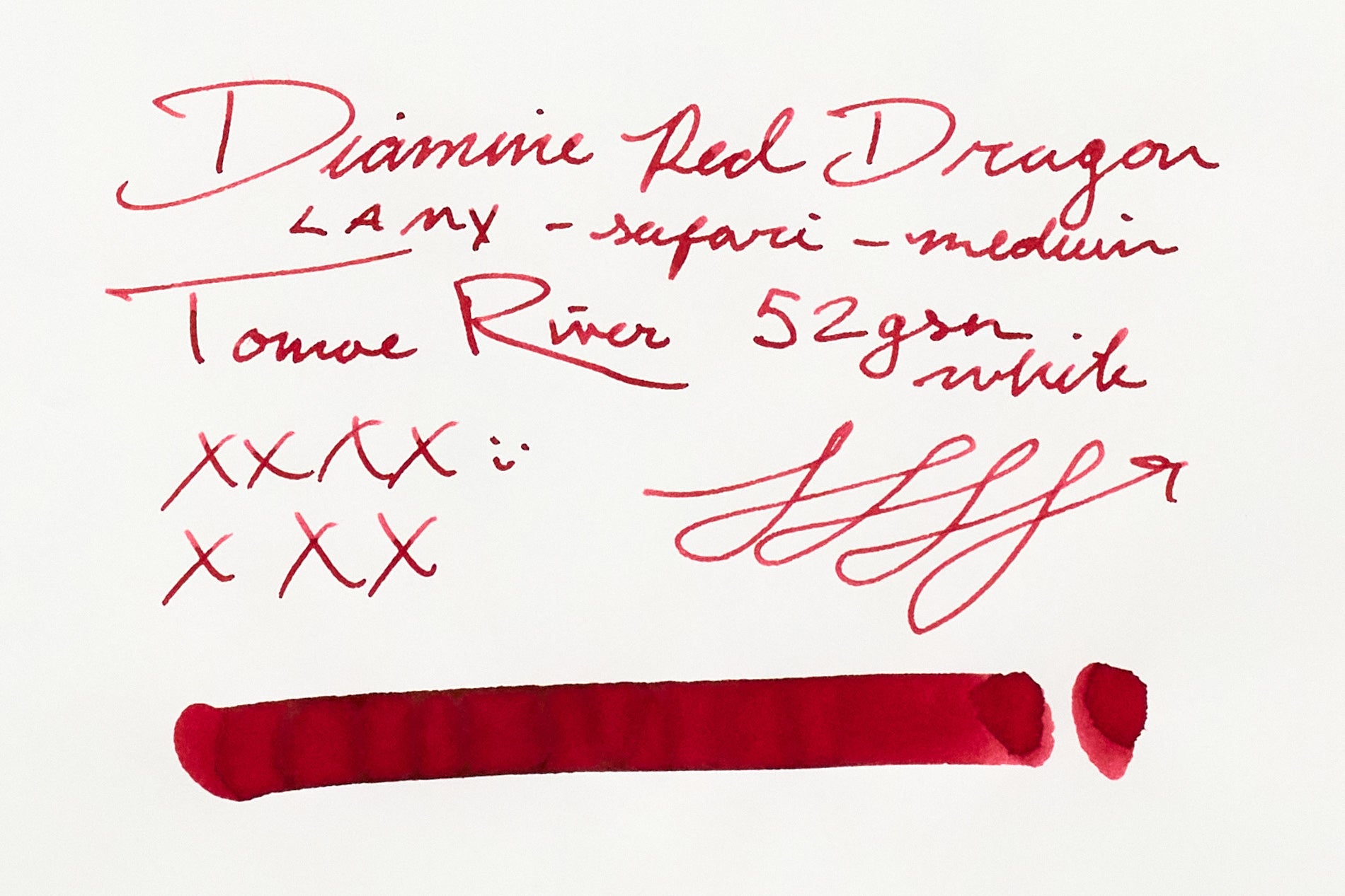 Diamine Red Dragon - 30ml Bottled Ink