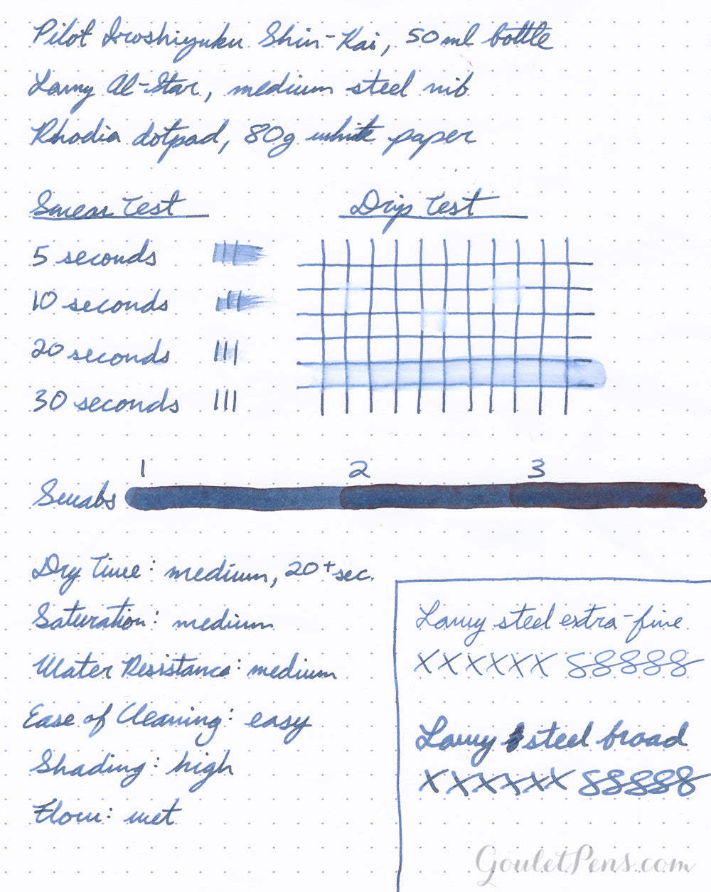 Pilot Iroshizuku Shin-kai - 50ml Bottled Ink