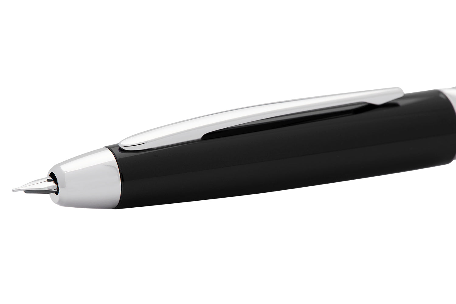 Pilot Vanishing Point LS Fountain Pen - Black/Rhodium