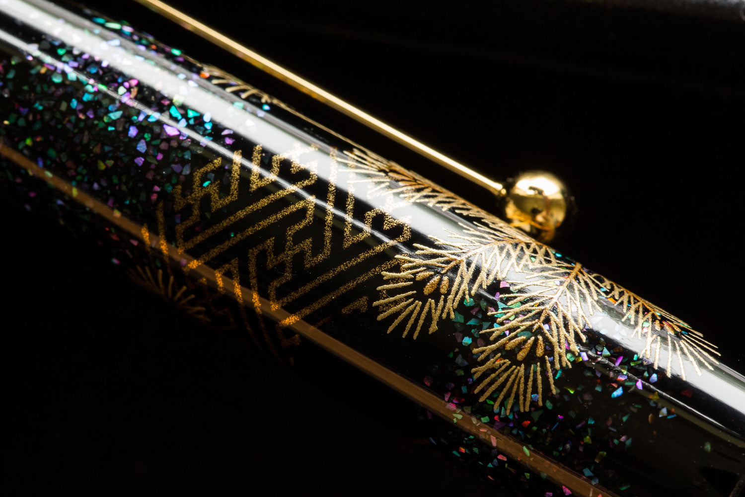 Namiki Yukari Maki-e Fountain Pen - Pine Needles