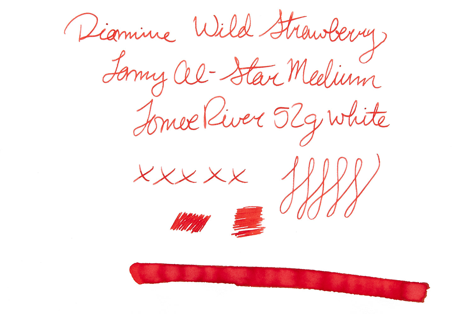 Diamine Wild Strawberry - 80ml Bottled Ink