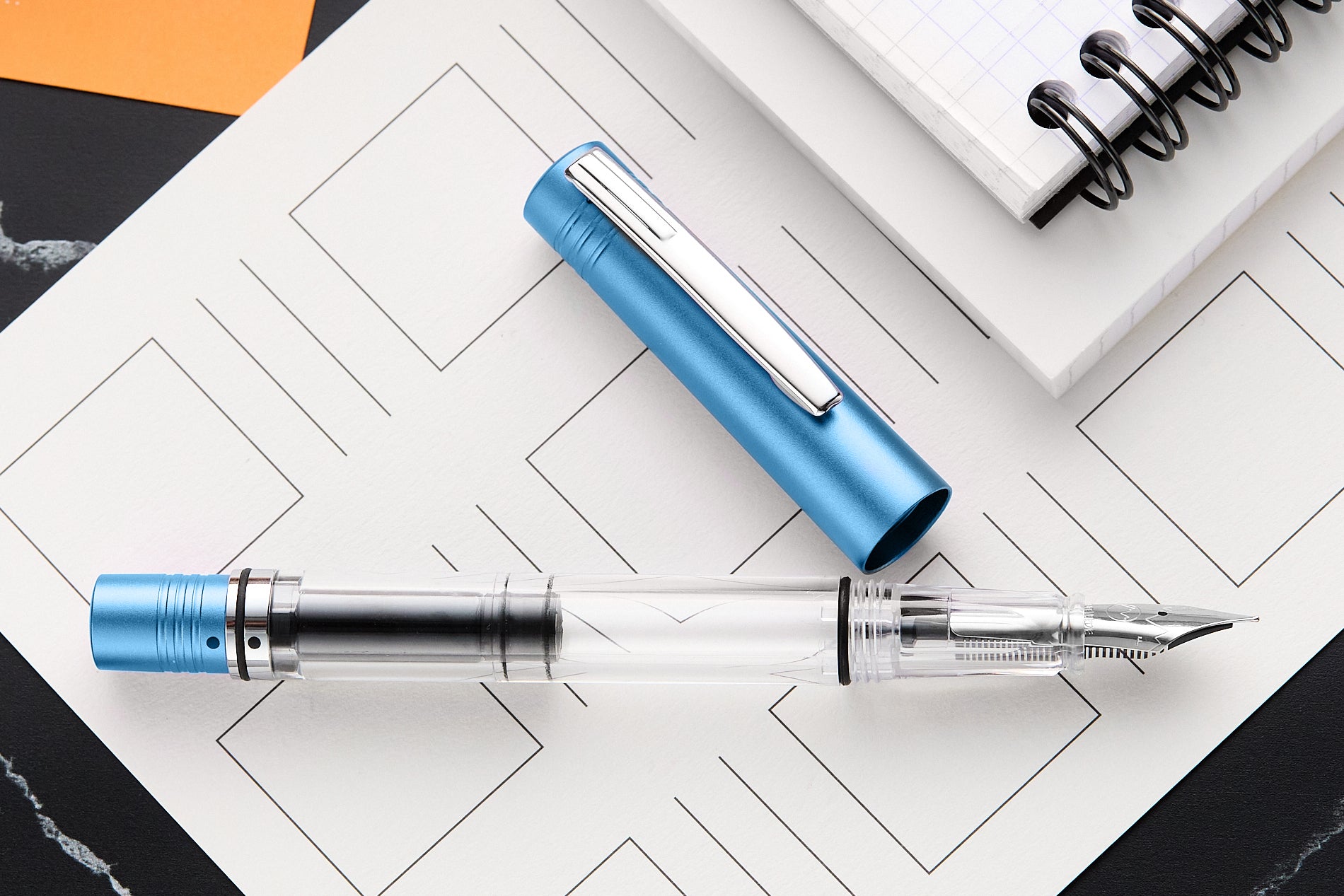 Monteverde MP1 Collectible Fountain Pen - Bright Blue