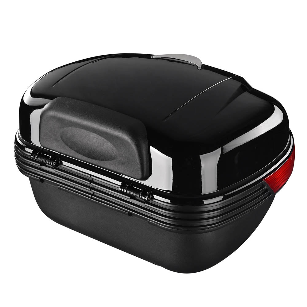 Yescom 35L Motorcycle Truck Top Box Universal Scooter Topcase