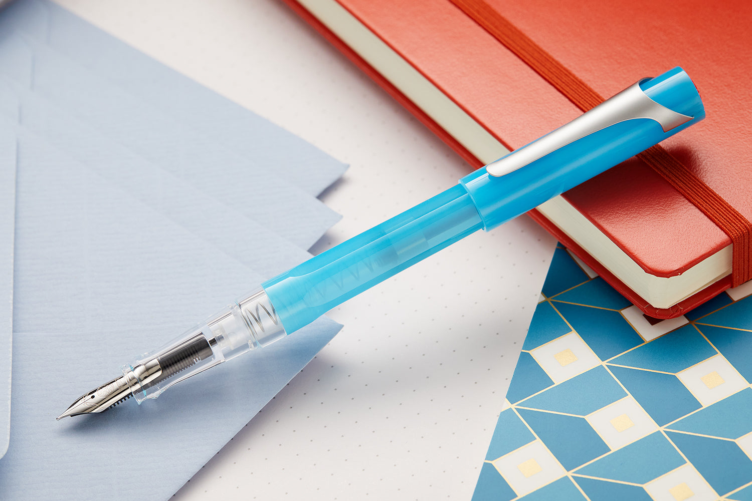 TWSBI SWIPE Fountain Pen - Ice Blue