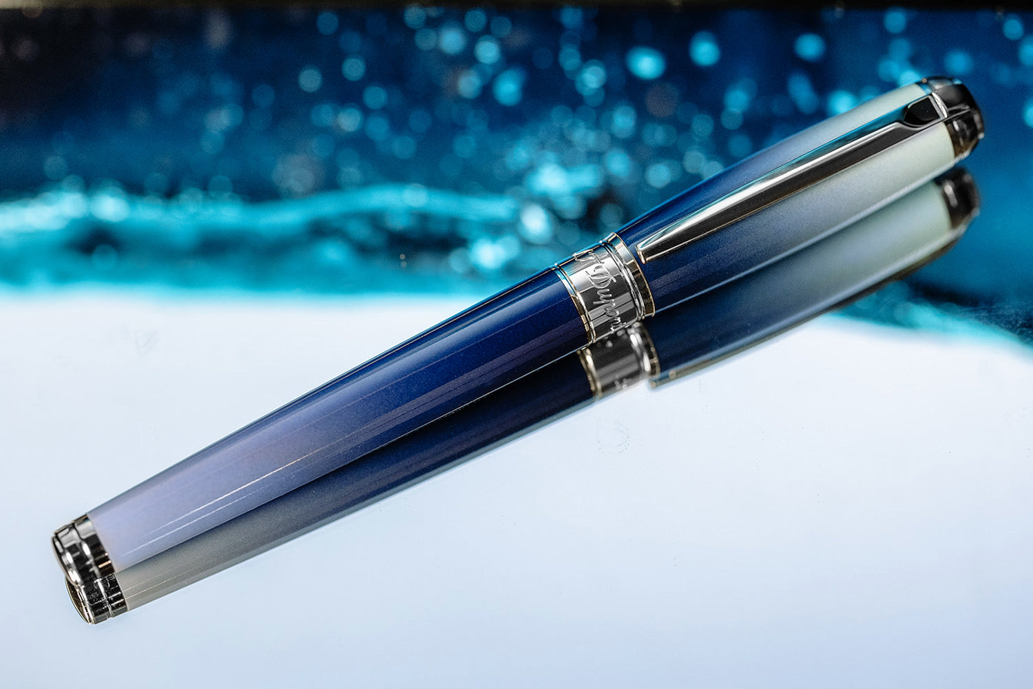 S.T. Dupont Line D Large Fountain Pen - La Mer