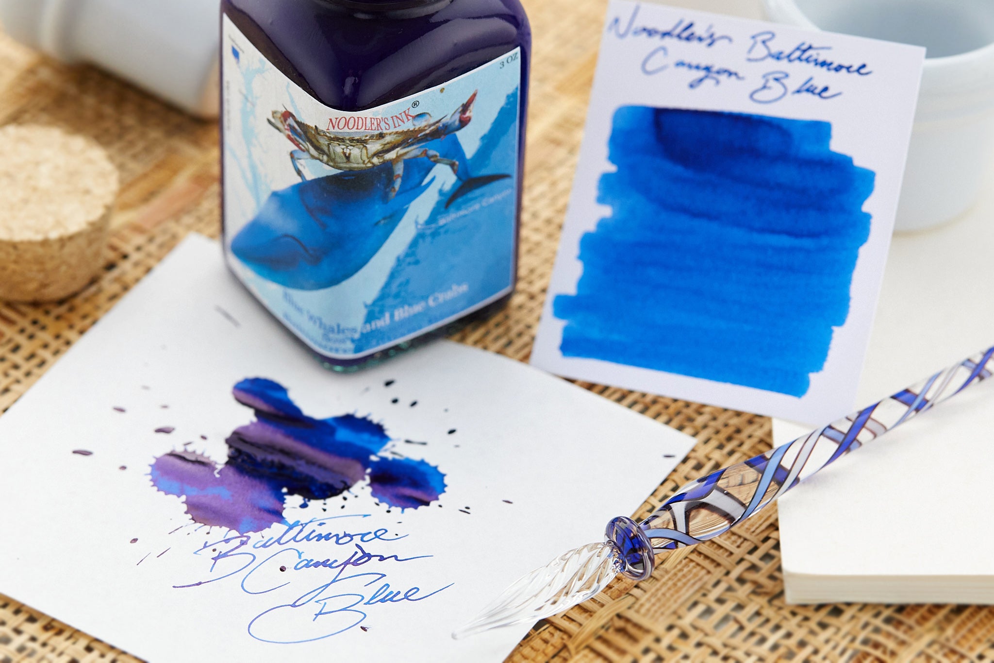 Noodler's Baltimore Canyon Blue - 3oz Bottled Ink