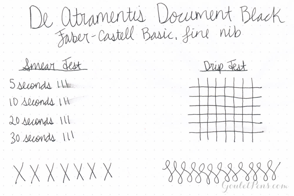 De Atramentis Document Ink Black - Ink Cartridges