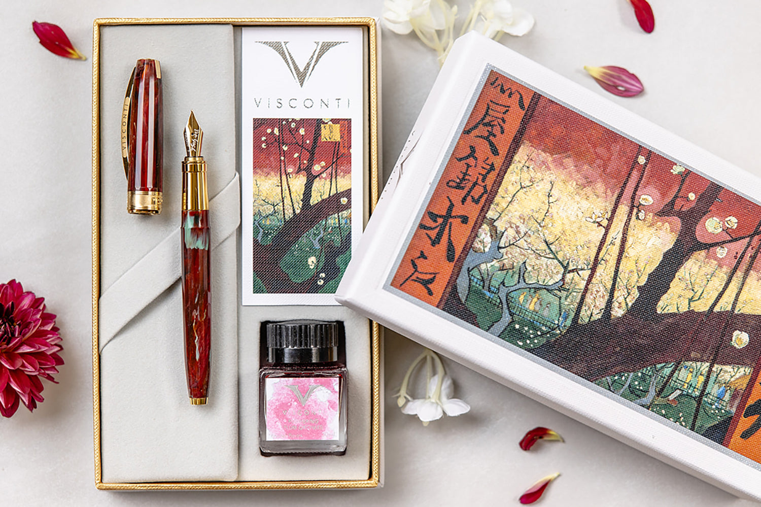 (Bottom Shelf) Visconti Van Gogh Fountain Pen - Flowering Plum Orchard