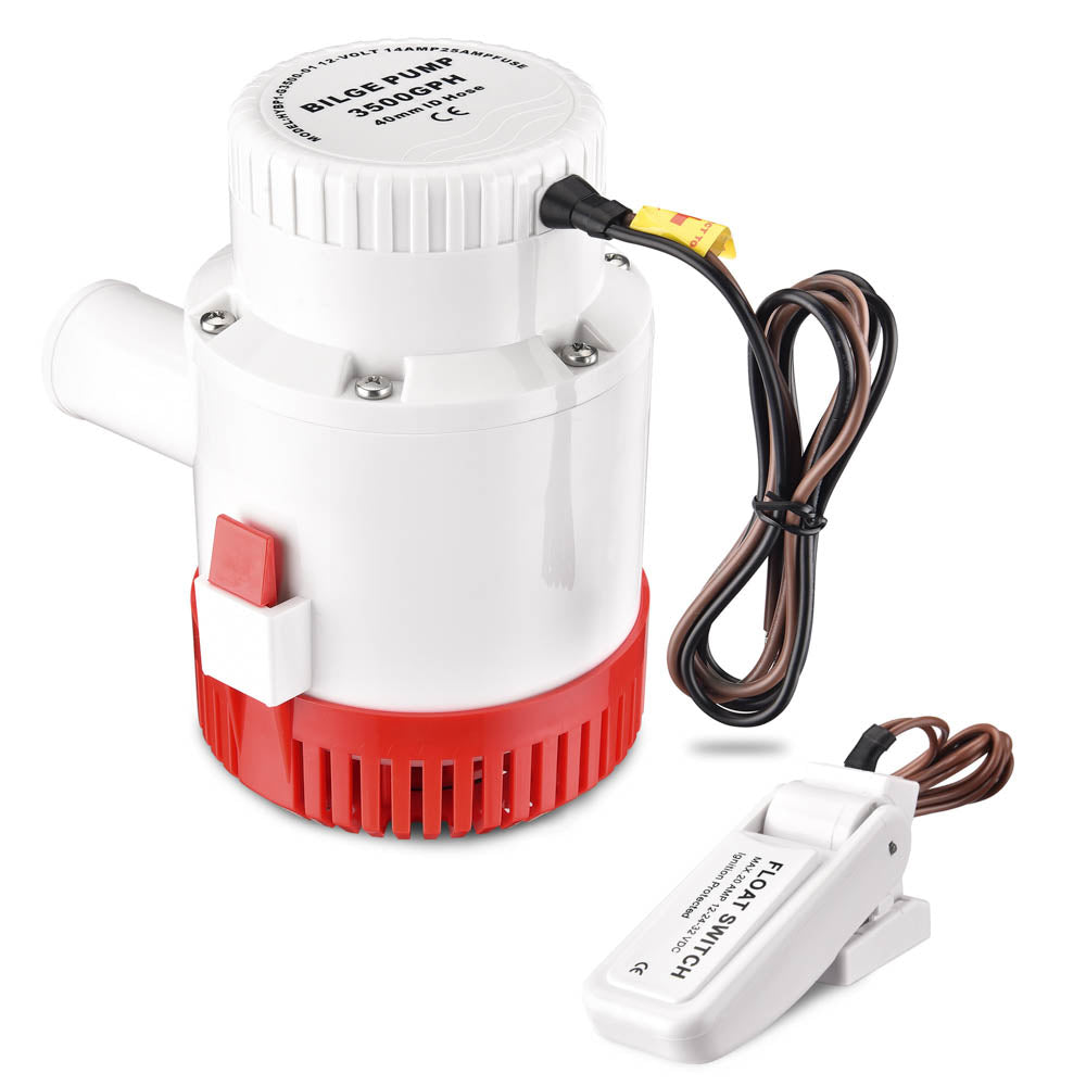 Yescom Marine Boat Electric Bilge Pump 3500Gph 12 Volt