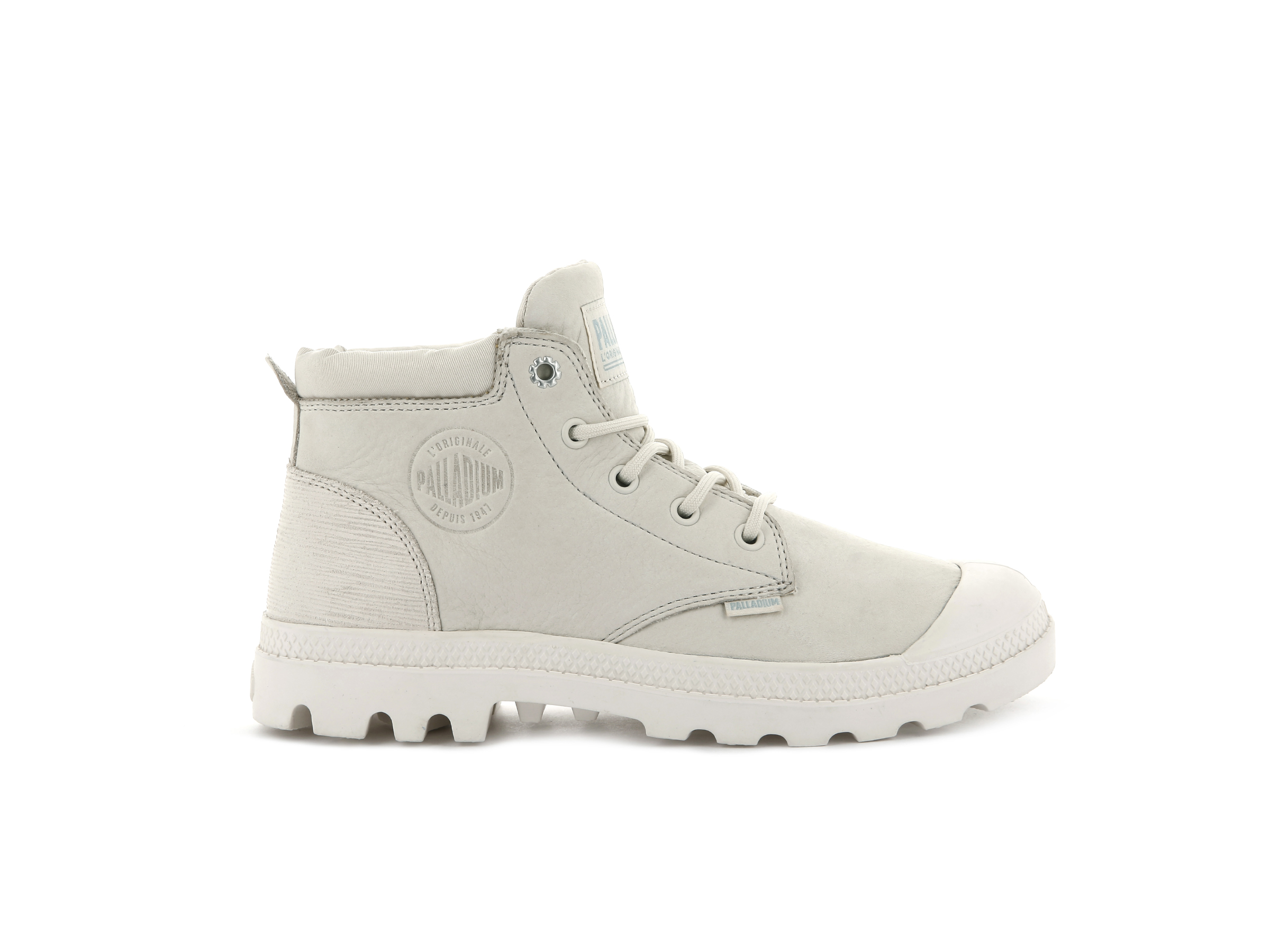 95561-176-M | WOMENS PAMPA LO CUFF LEATHER | WHITECAP GRAY