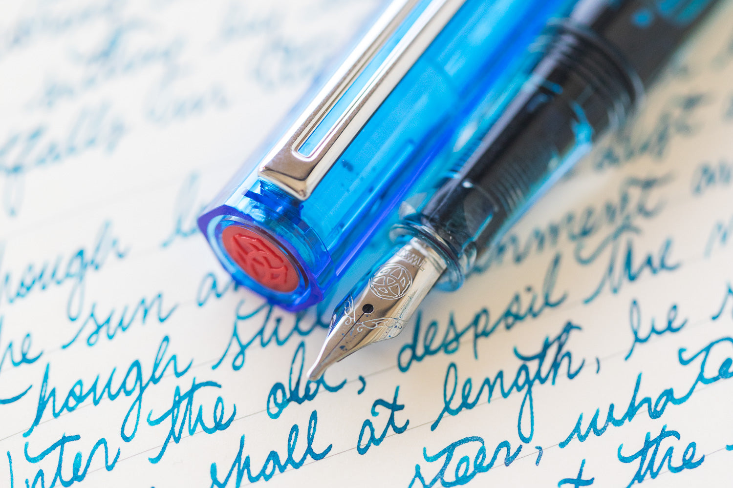 TWSBI ECO Fountain Pen - Transparent Blue