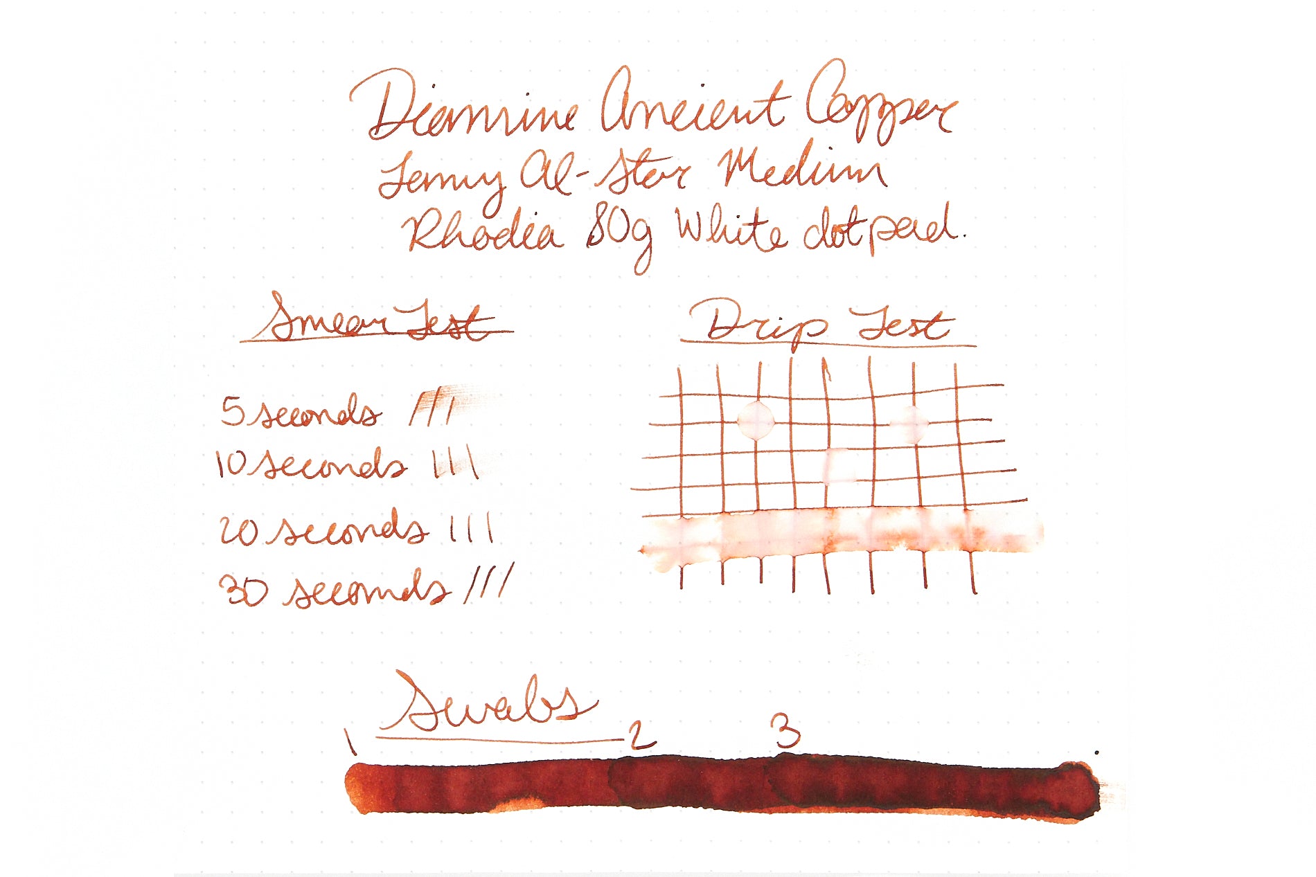 Diamine Ancient Copper - Ink Cartridges