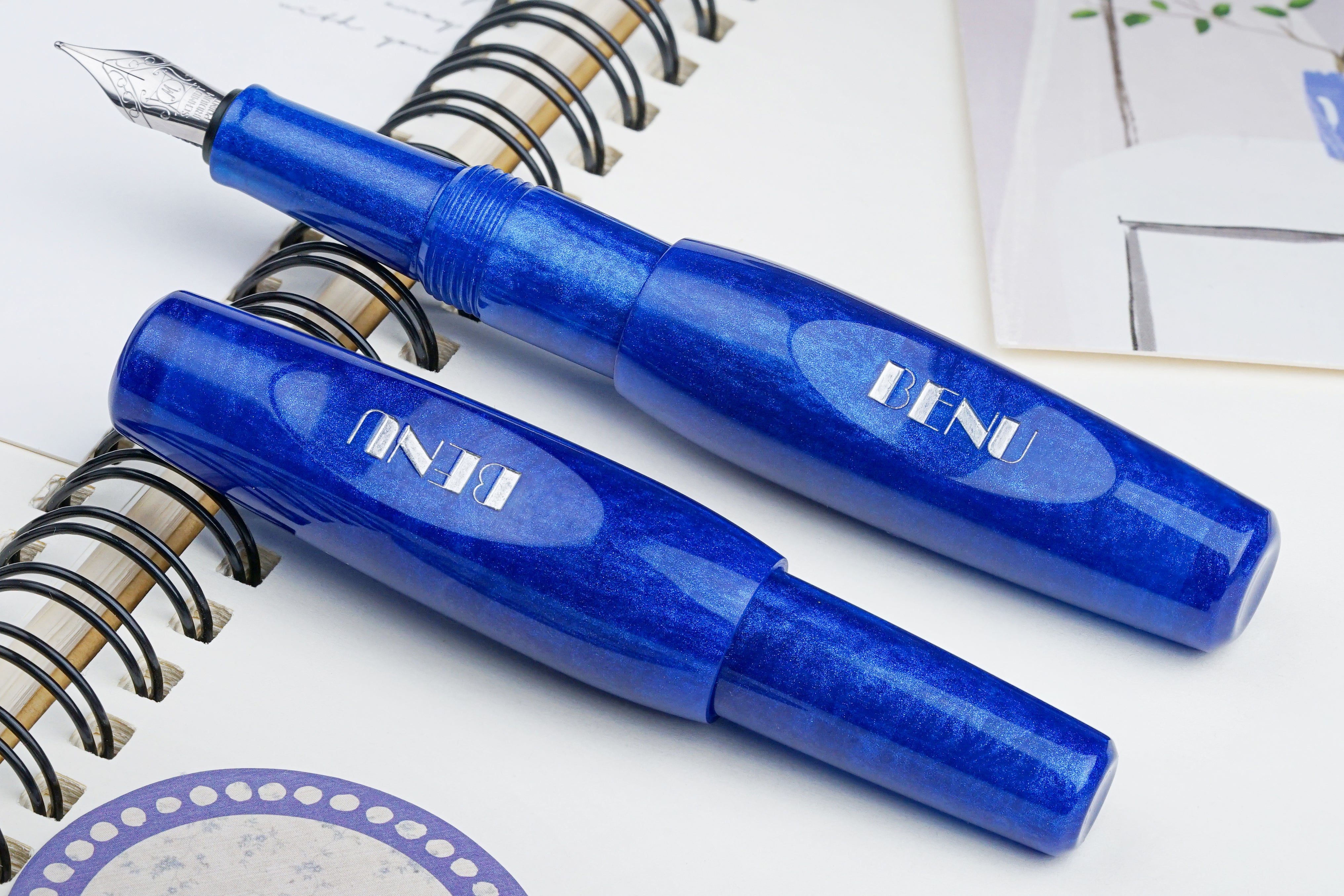 BENU Pixie Fountain Pen - Royal Blue