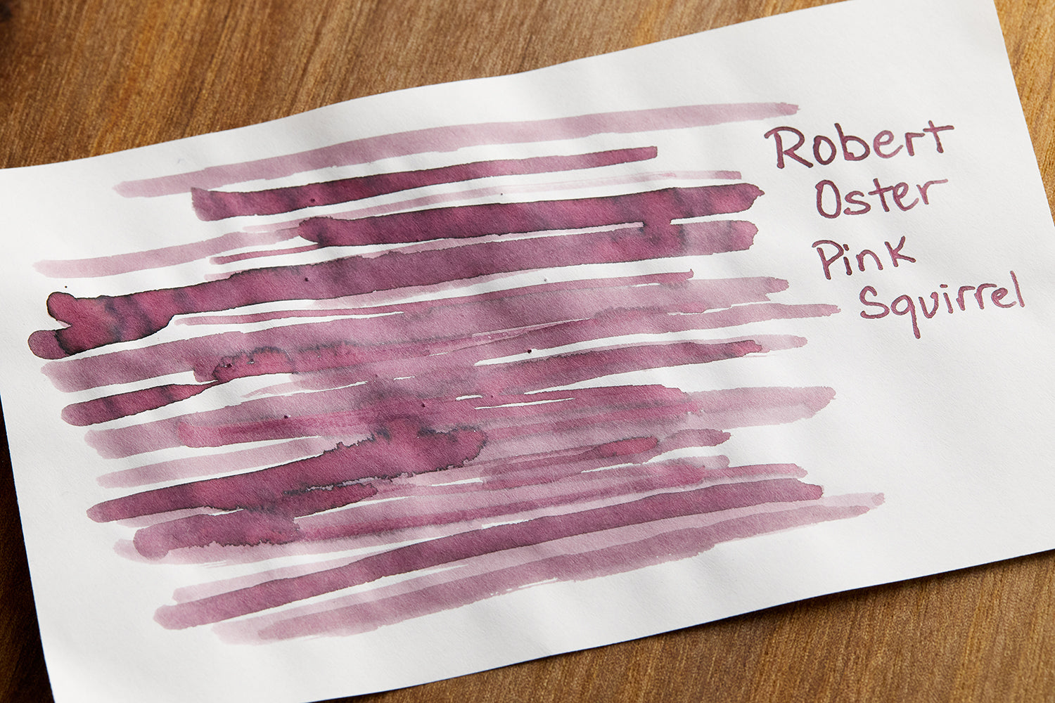 Robert Oster Pink Squirrel - Ink Sample