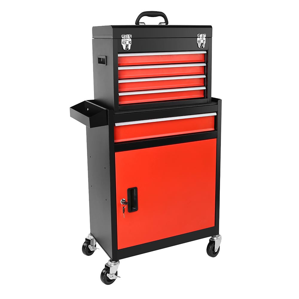 Yescom Rolling Tool Chest Combo 21 in. 5-Drawer Lockable