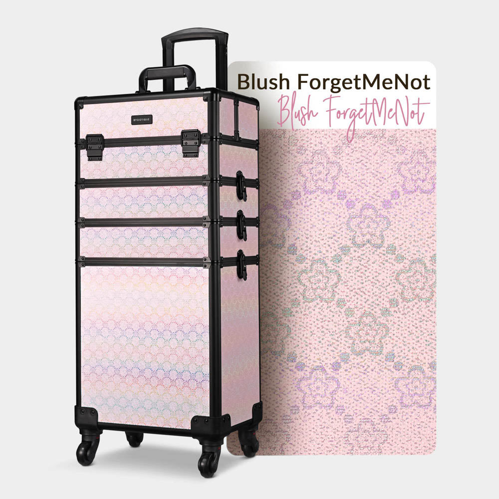 Byootique Rolling Makeup Case ForgetMeNot Artist Travel Case (Preorder)