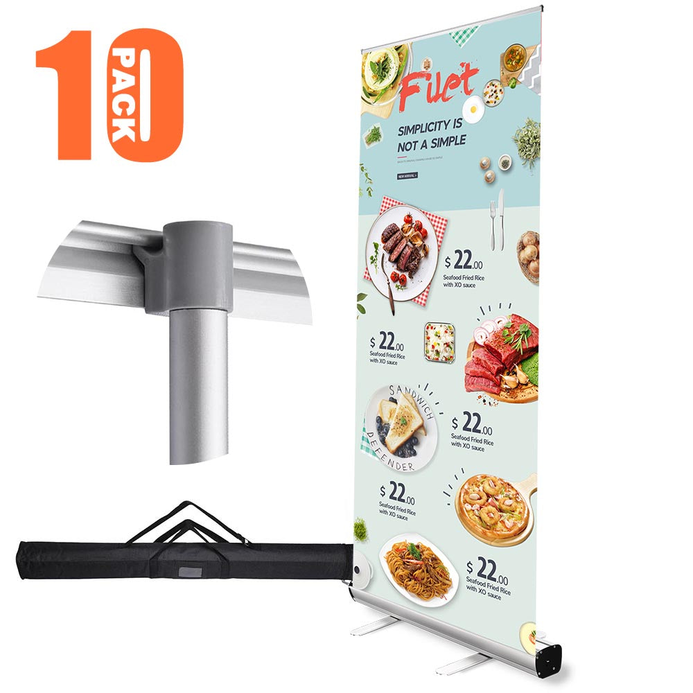 Yescom Retractable Banner Stand 33 x 79 Base 10ct/pack