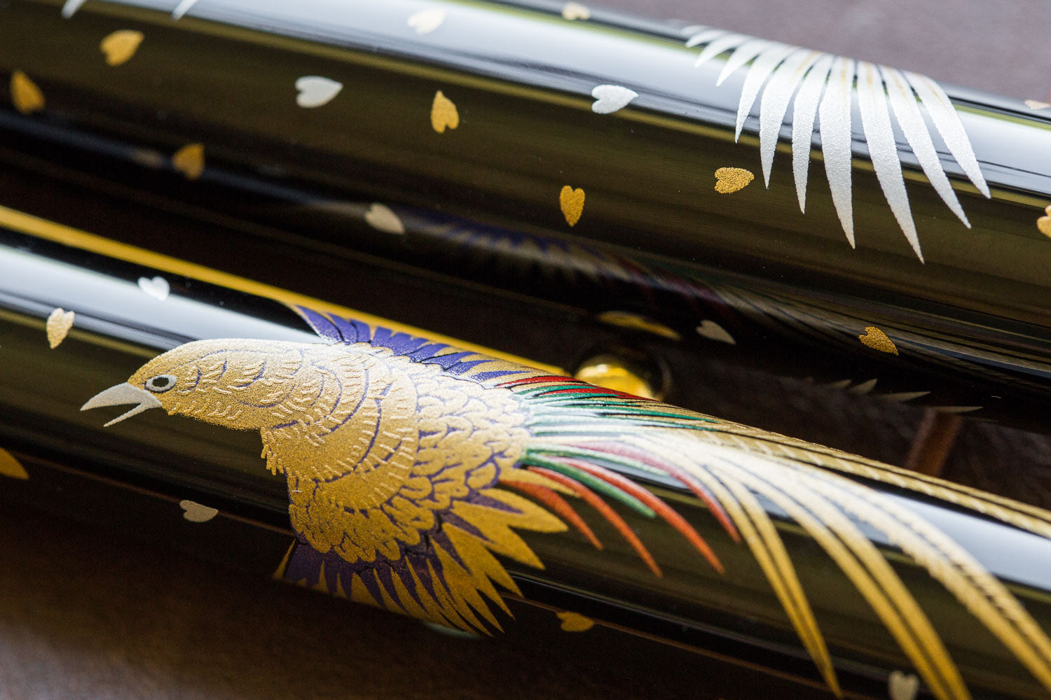 Namiki Nippon Art Maki-e Fountain Pen - Golden Pheasant