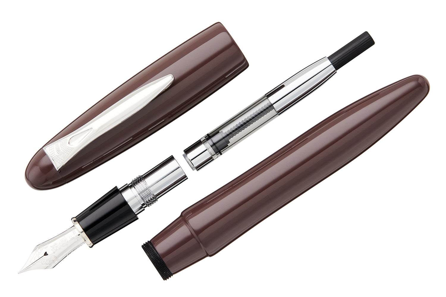 Platinum Izumo Iro Urushi Fountain Pen - Budou Nezu