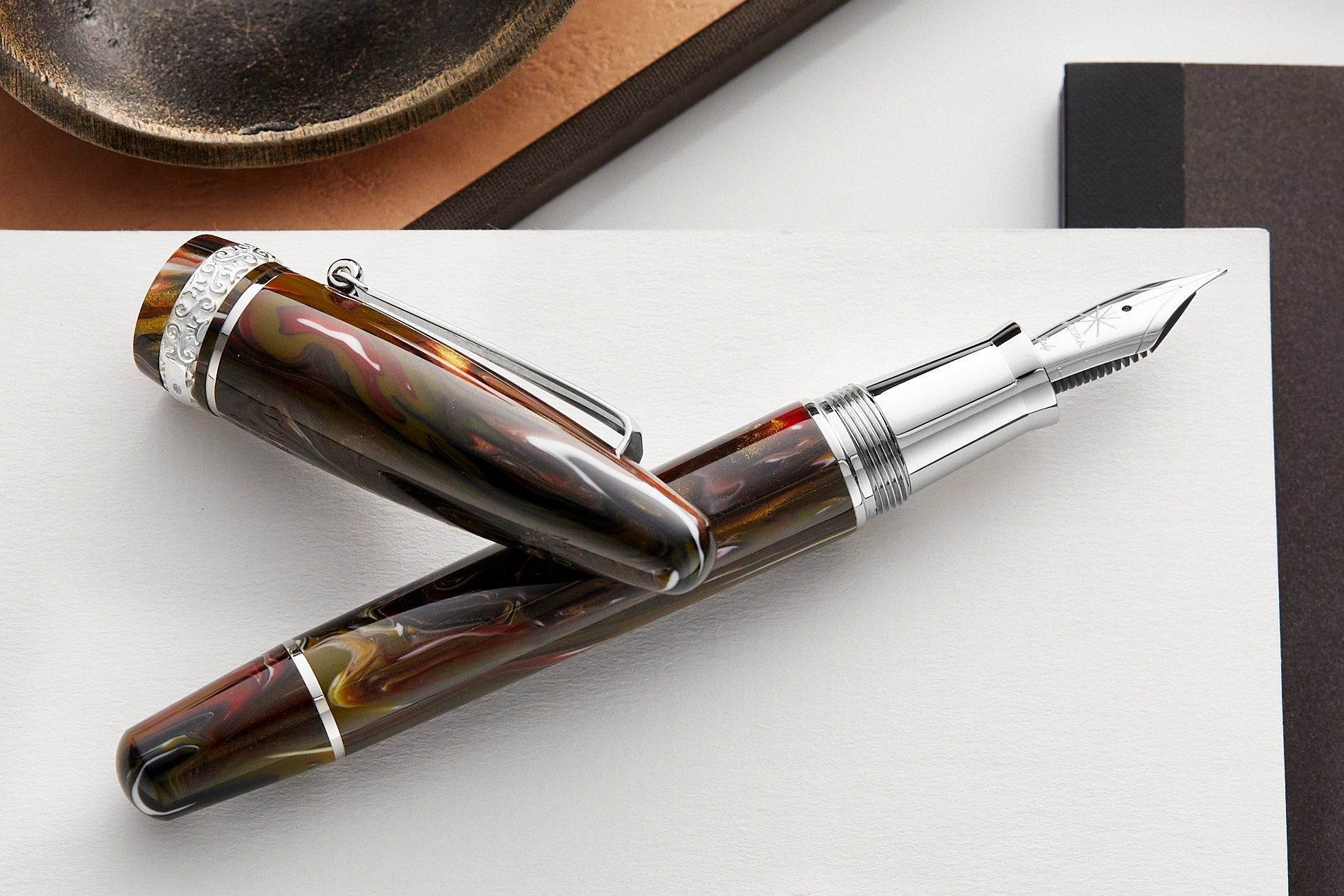 Maiora Ogiva Fountain Pen - Brown