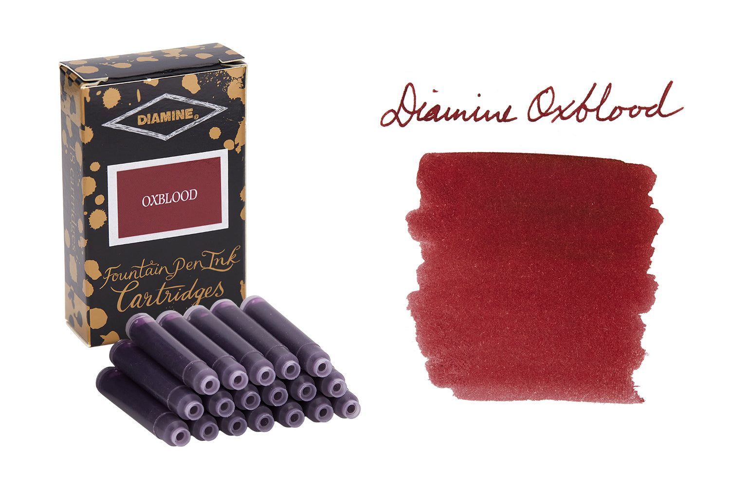 Diamine Oxblood - Ink Cartridges