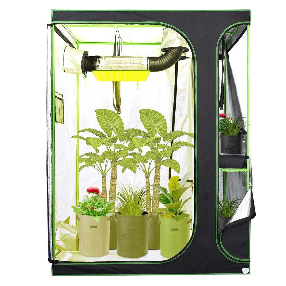 Yescom Grow Tent 60x48x80 2in1 Hydroponic Grow Room