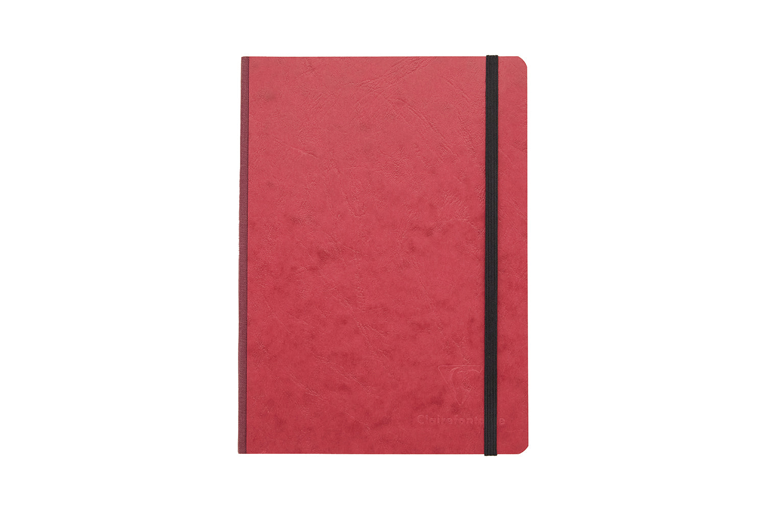 Clairefontaine Basic Clothbound A5 Notebook - Red, Lined