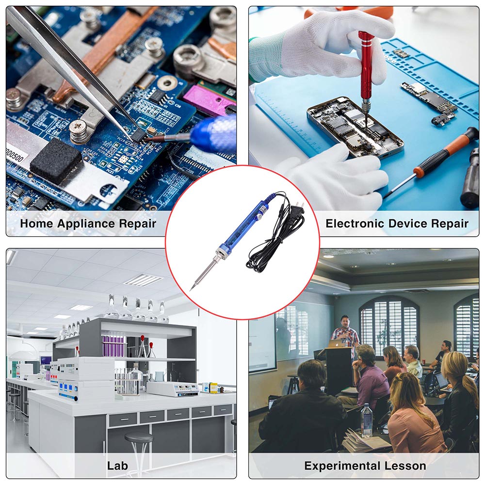 Yescom Electric Soldering Station Lead-Free Iron Welding