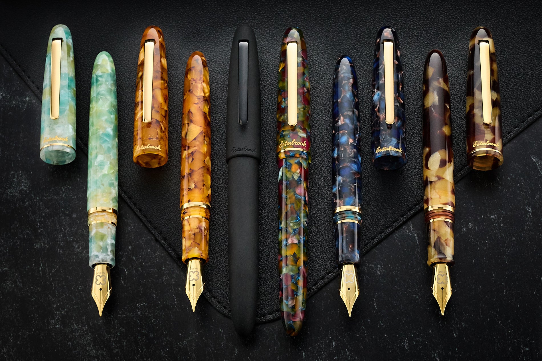 Esterbrook Estie Fountain Pen - Tortoise/Gold