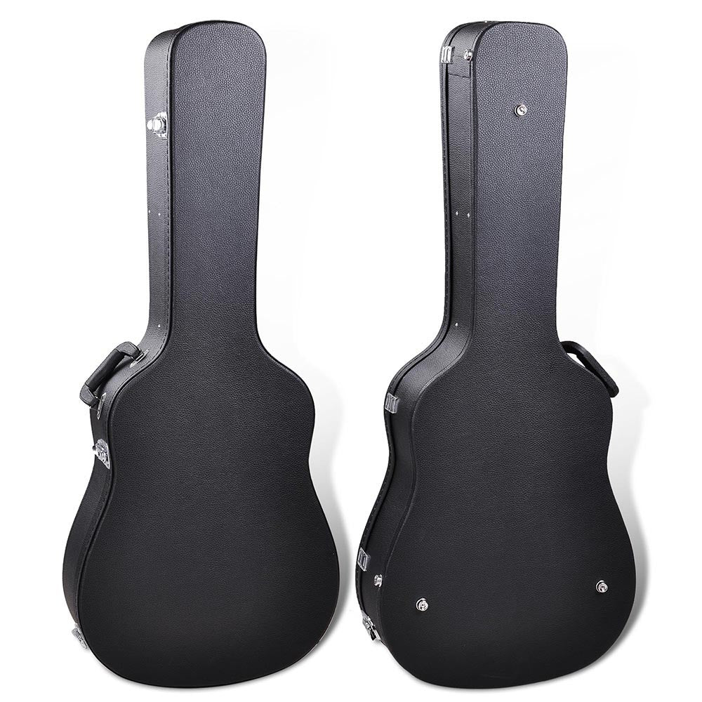 Yescom Lockable Guitar Wood Hard-Shell Case 41 Acoustic