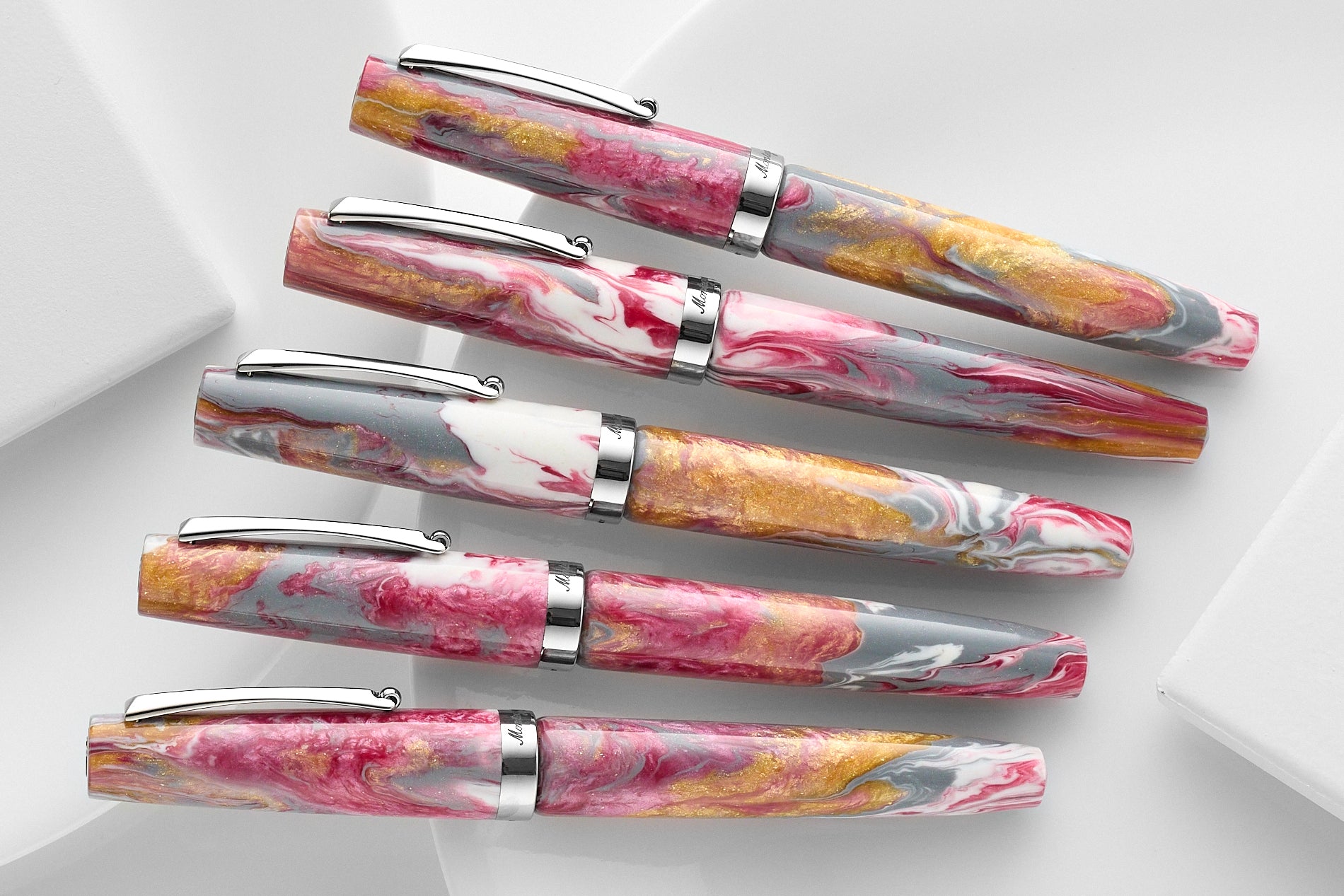 Montegrappa Tarvisium Fountain Pen - Paris in Bloom (Limited Edition)