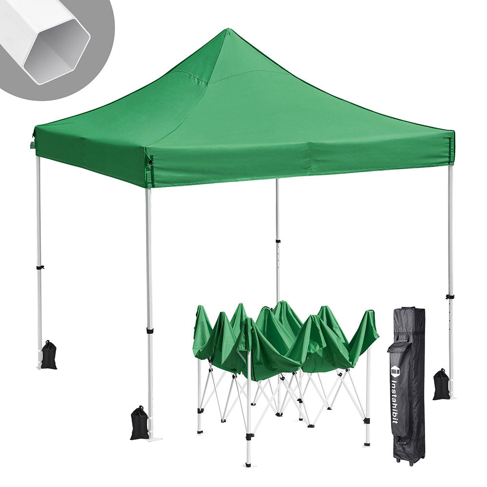 InstaHibit 10x10 ft Pop Up Canopy Comml. Instant Tent CPAI-84