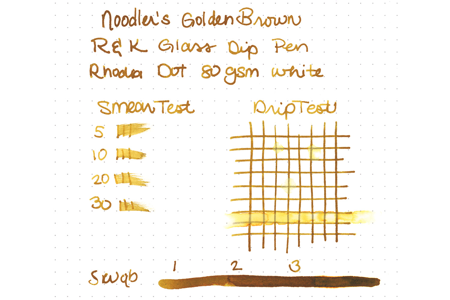 Noodler's Golden Brown - 3oz Bottled Ink