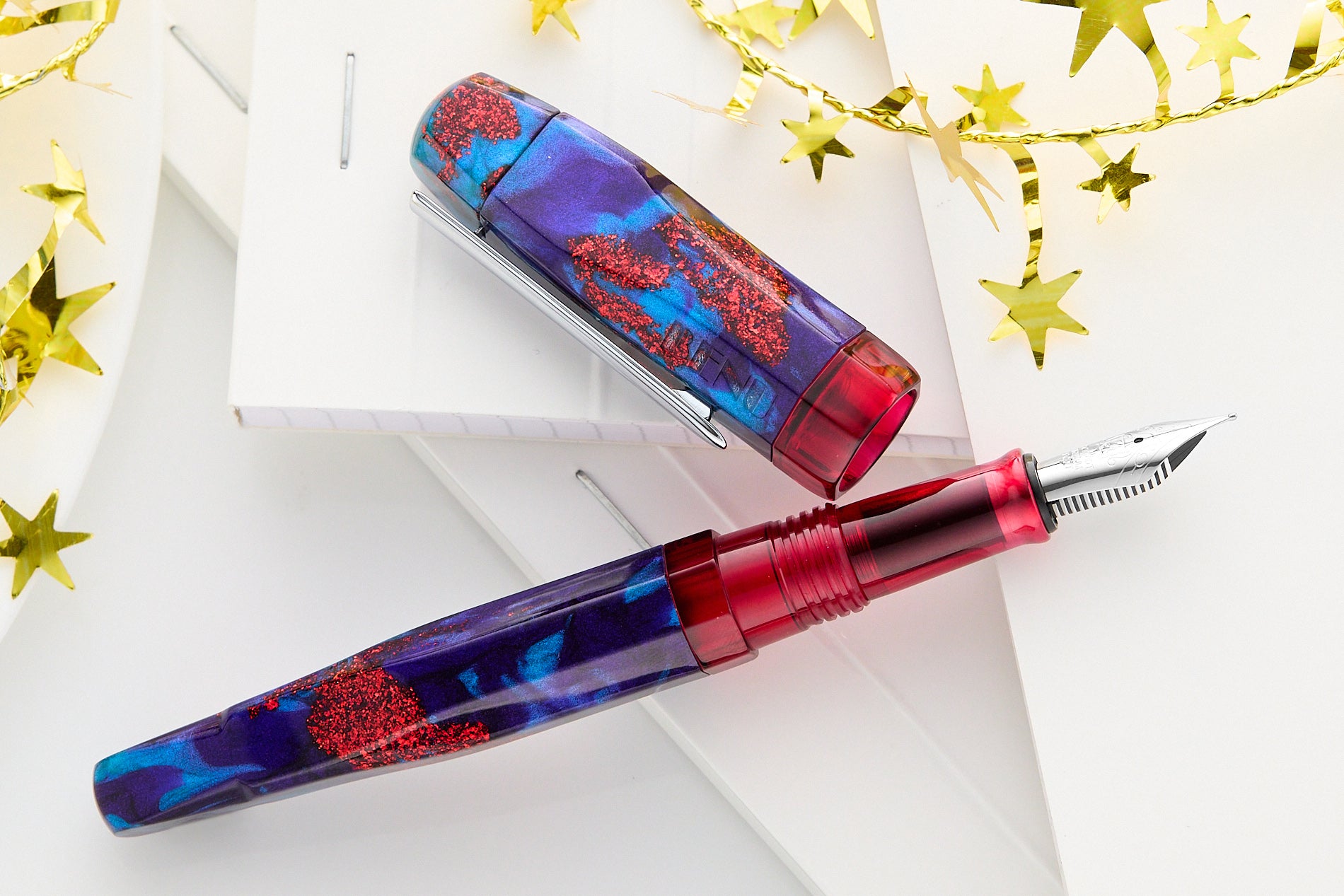 BENU AstroGem Fountain Pen - Apollo