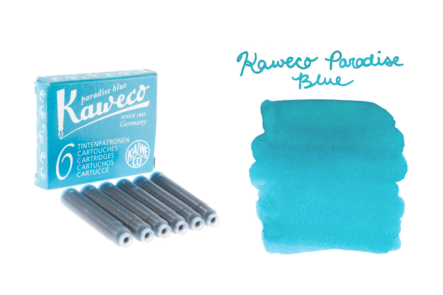 Kaweco Paradise Blue - Ink Cartridges