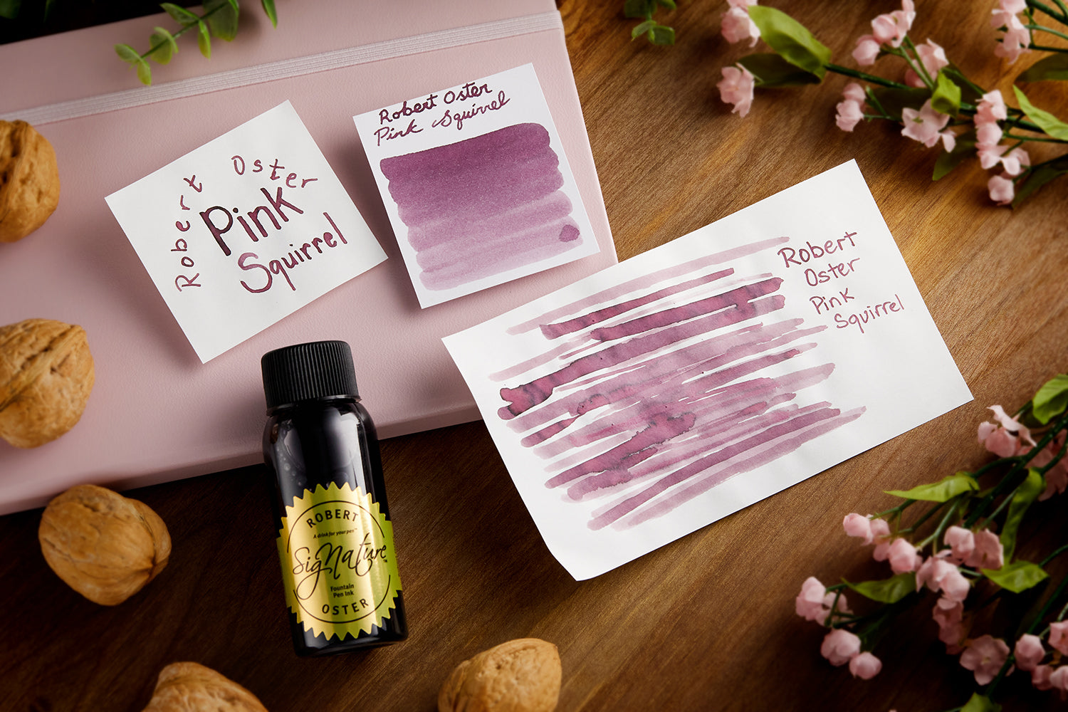 Robert Oster Pink Squirrel - 50ml Bottled Ink