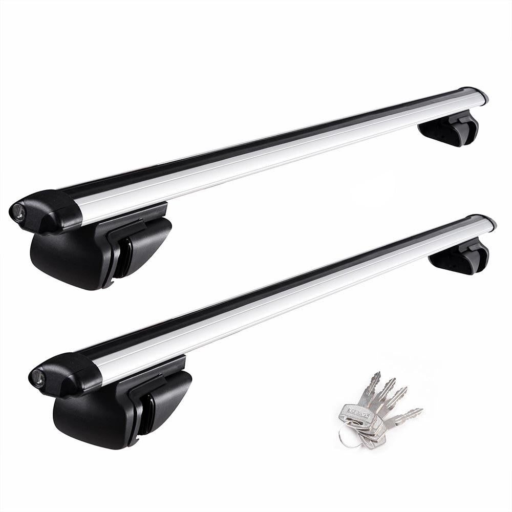 Yescom 55 Car Top Roof Rack Luggage Carrier Universal Cargo Cross Bar