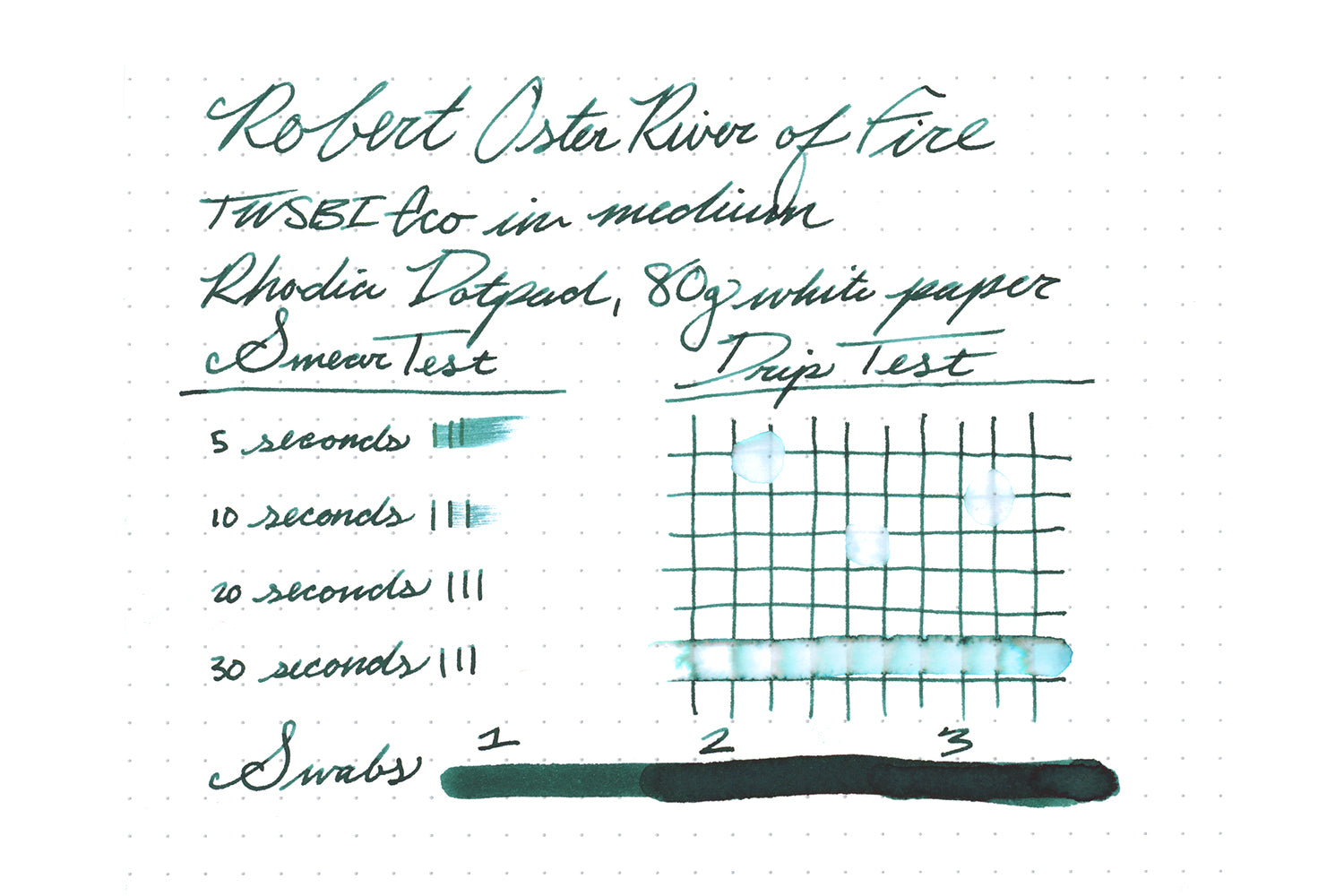 Robert Oster River of Fire - 50ml Bottled Ink