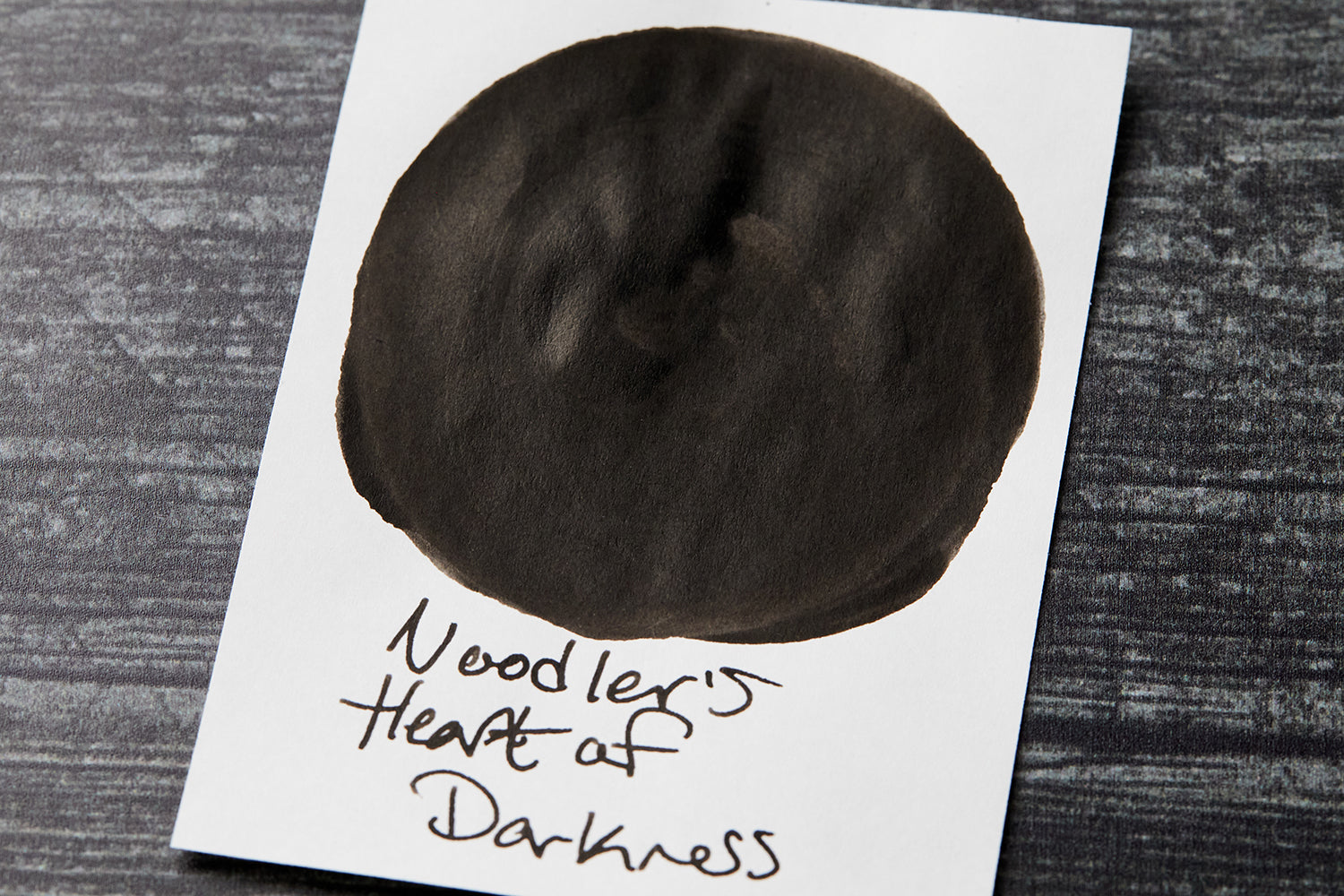 Noodler's Heart of Darkness - 4.5oz Bottled Ink with Free Charlie Pen