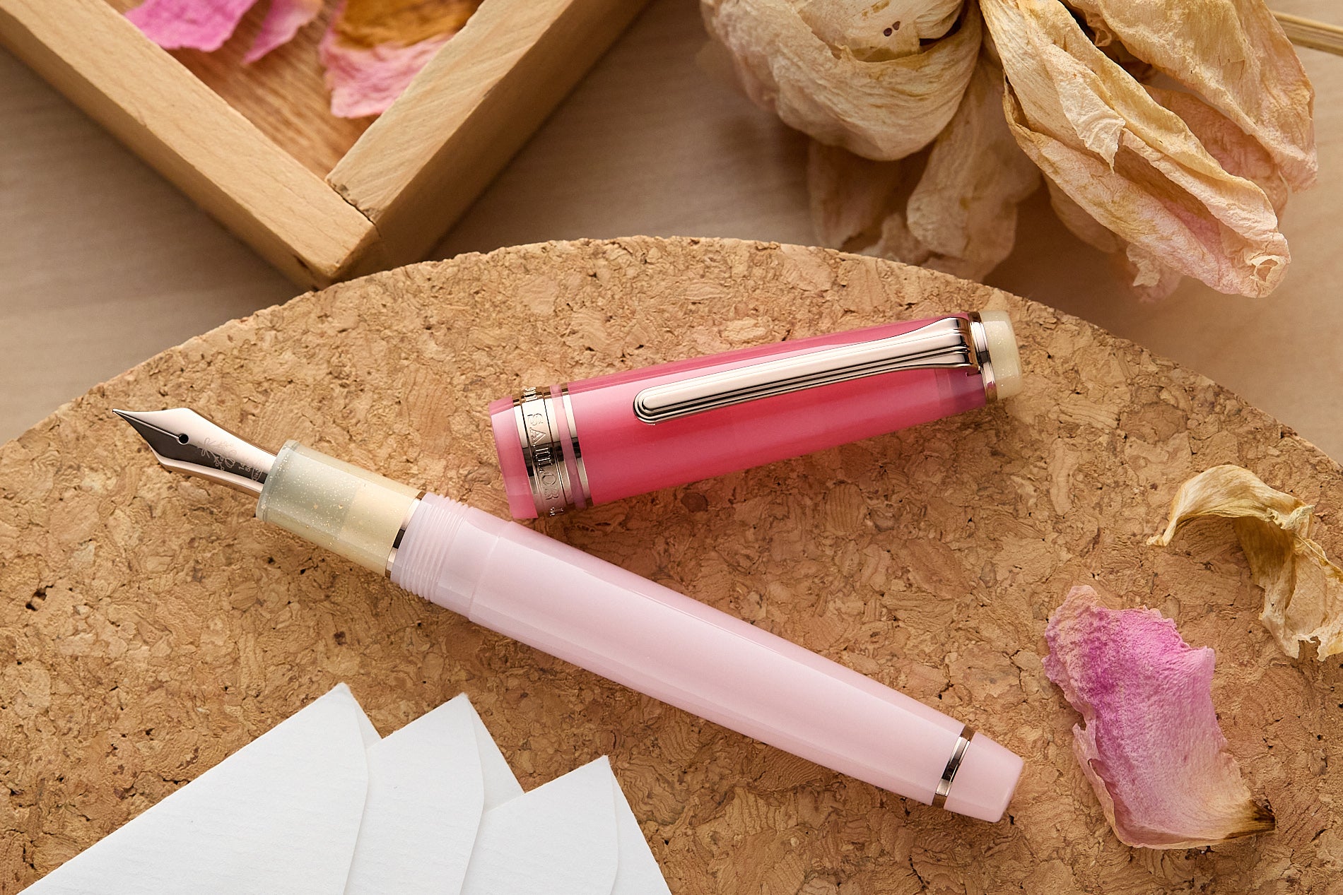 Sailor Pro Gear Slim Fountain Pen - Pink Rose