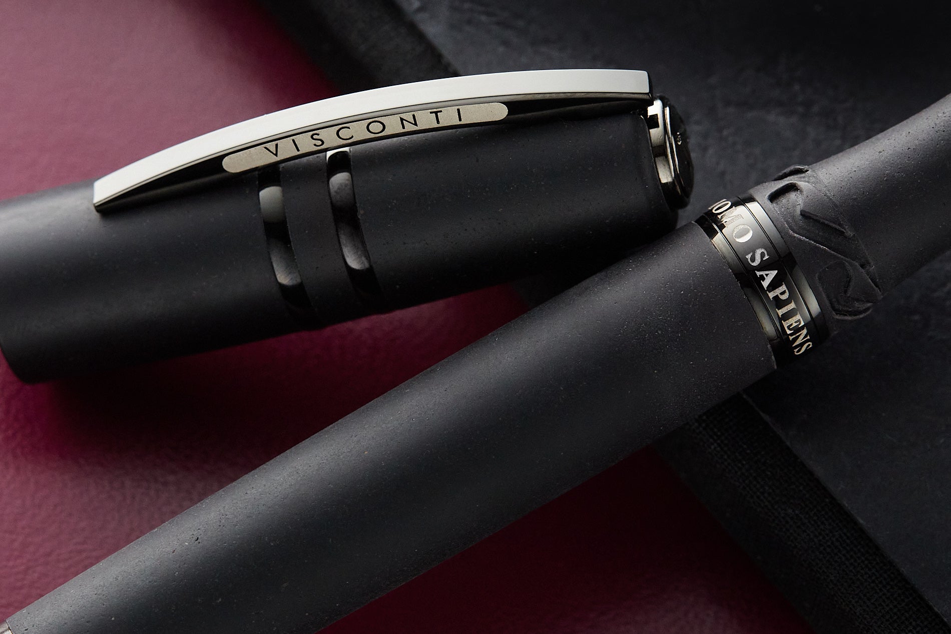 Visconti Homo Sapiens Fountain Pen - Dark Age