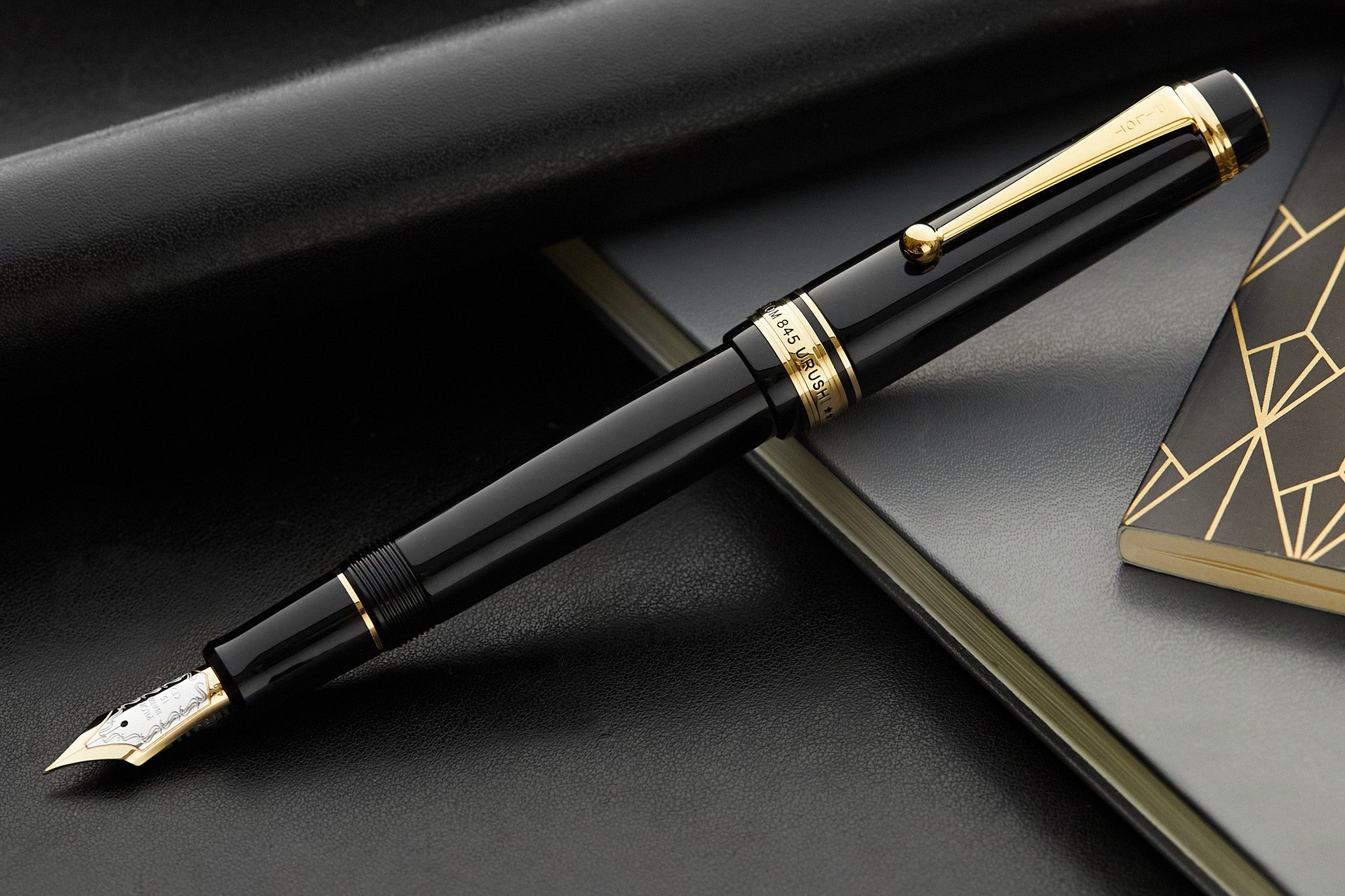 Pilot Custom 845 Urushi Fountain Pen - Black