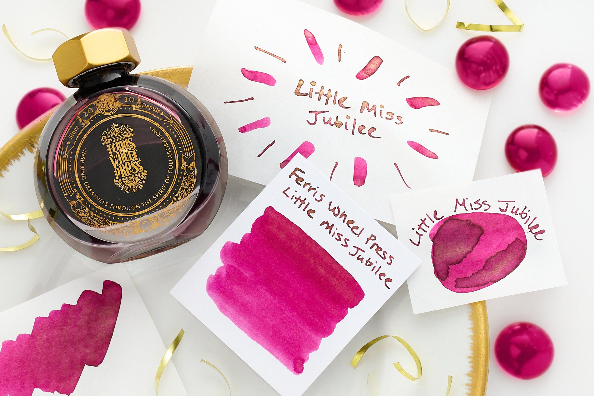 Ferris Wheel Press Little Miss Jubilee - Ink Sample (Limited Edition)