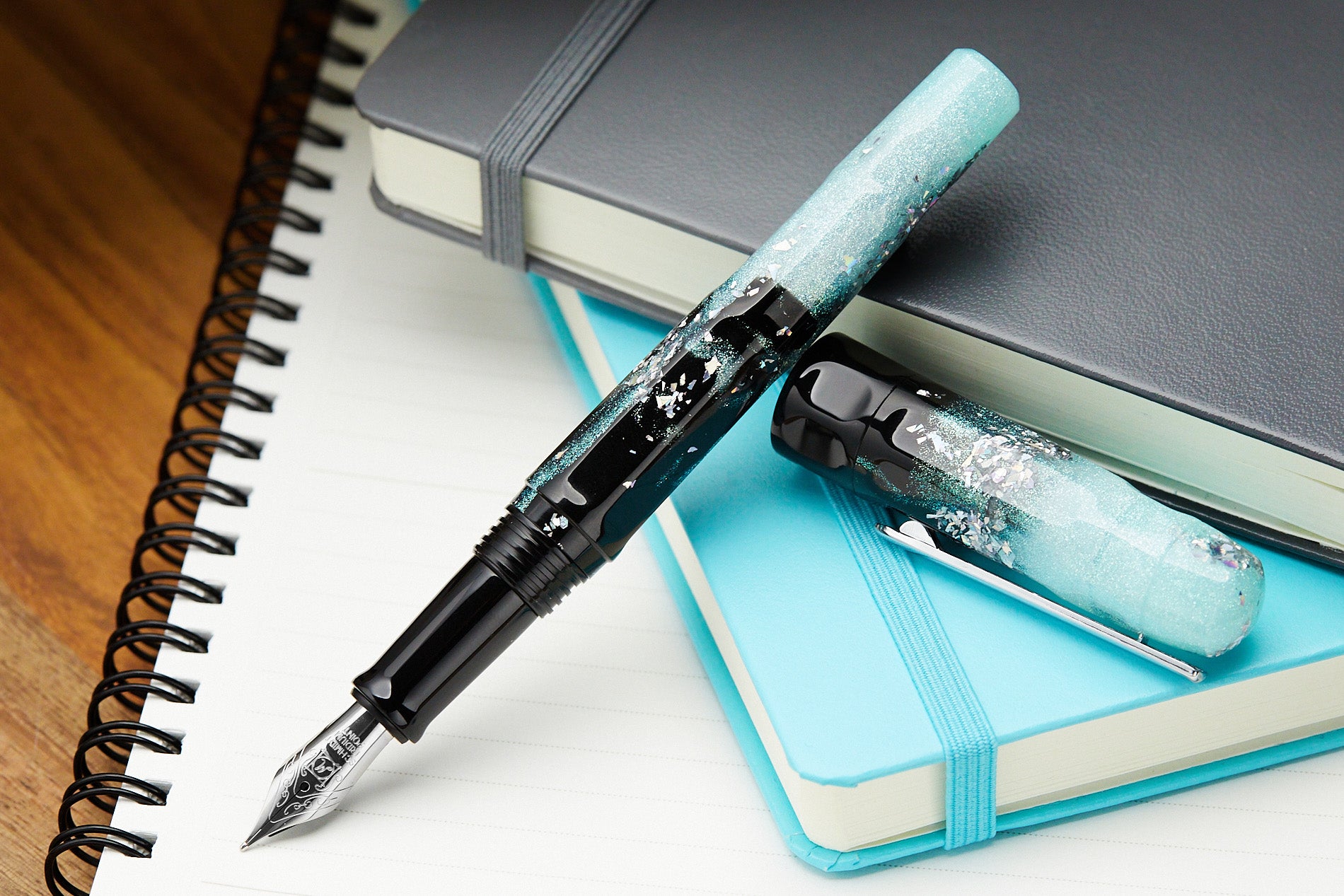 BENU Talisman Fountain Pen - Edelweiss