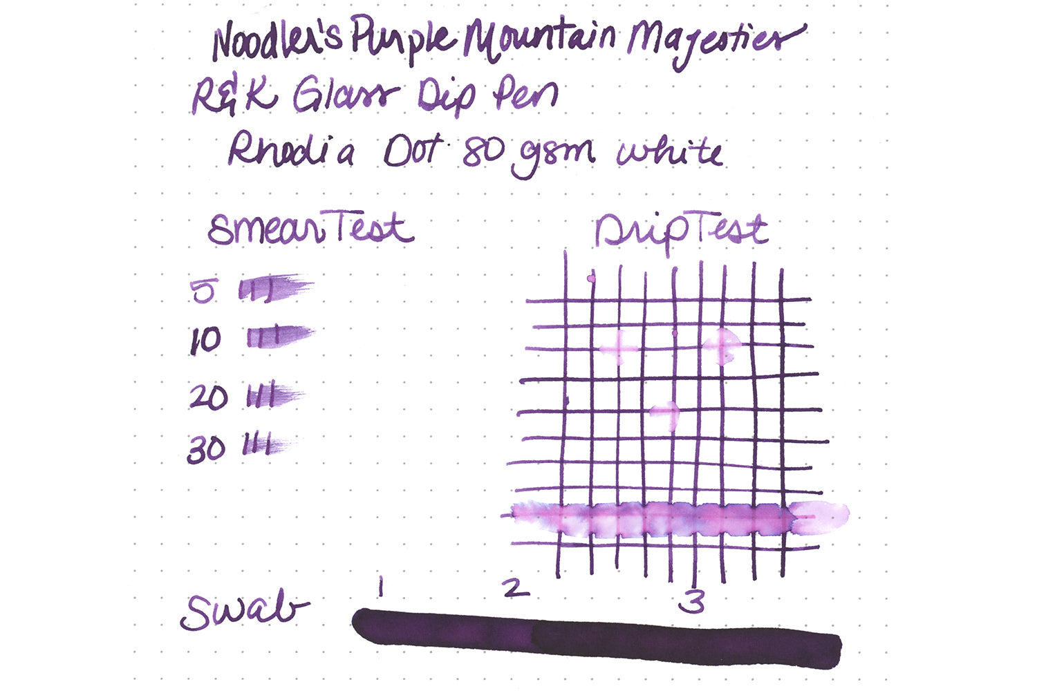 Noodler's Purple Mountain Majesties - 3oz Bottled Ink